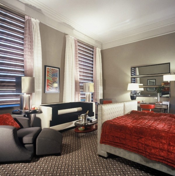 Dizajnérske nápady pre interiér Moderná spálňa s číslom Tomasso