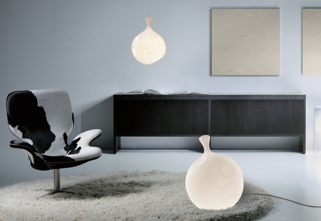 svetelný dizajn polyetylénová stolná lampa stojanová lampa lua