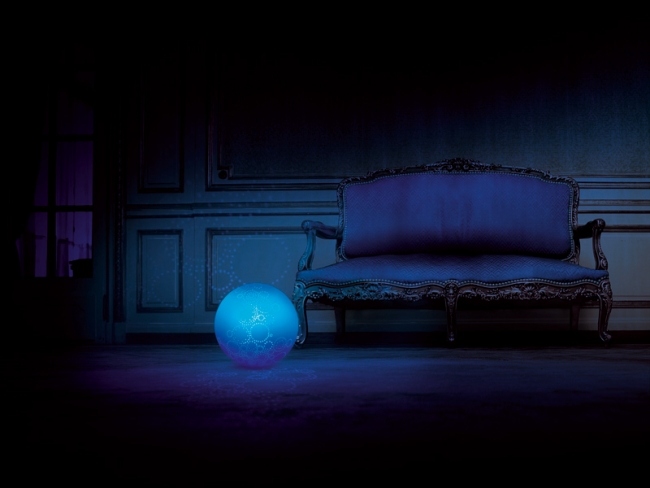 Kolekcia Beau et Bien Smoon žiariaca hviezdna guľa modrá