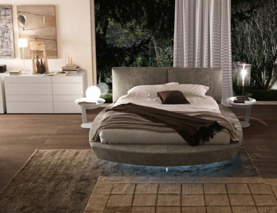 nulová veľkosť-von-Presotto-posteľ-guľatá-s čalúnením