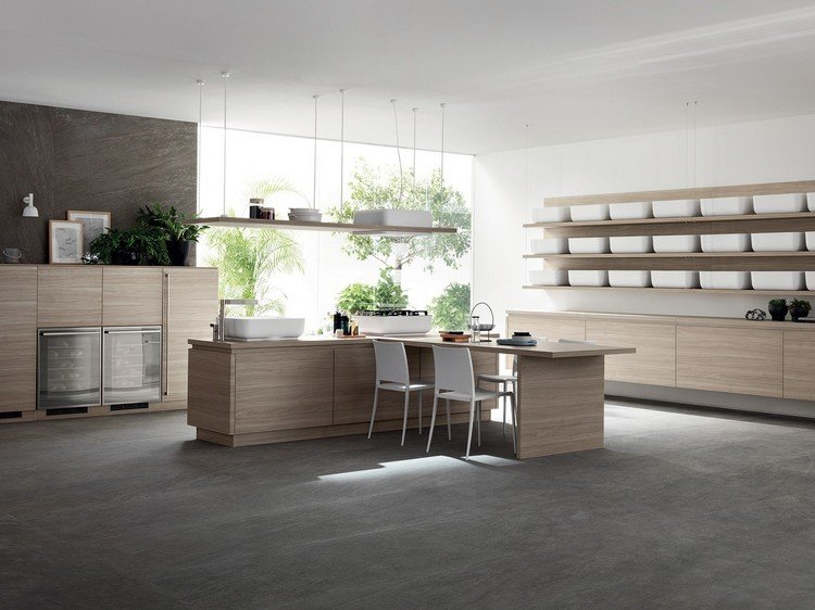 Kuchynský nábytok moderný kuchynský dizajn zariaďovací pult