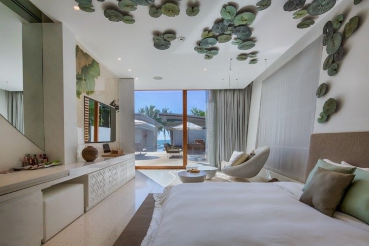 moderný nábytok-vila-thajsko-lotus-byt-zelené letáky