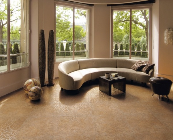 dlažba tango rock dlažba kvetinové motívy béžový vzhľad kameňa