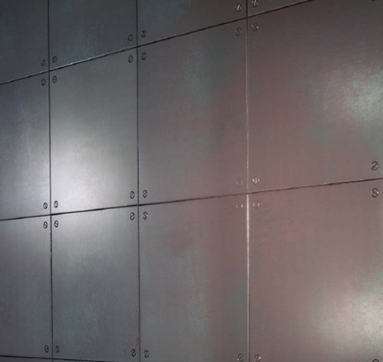 Moderné kúpeľňové dlaždice kovové skrutky irisceramica