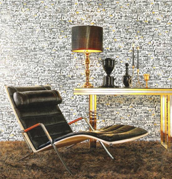 zaujímavý dekor-tapetový dizajn steny jednoduché zariadenie a dizajn tapiet