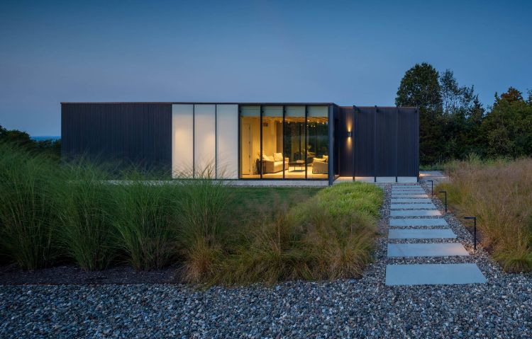 moderná záhradná architektúra záhradný dizajn minimalistický dizajn