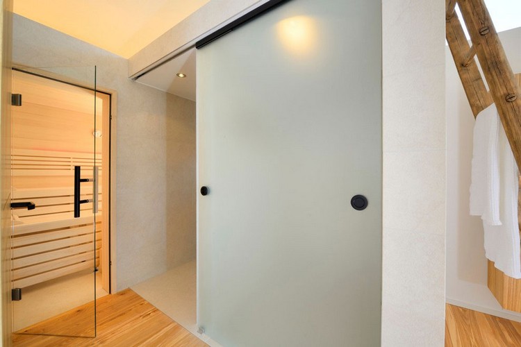 Wellness sauna v ekodizajnovom dome moderná-pohoda-bio-účinnosť-wellness-sauna