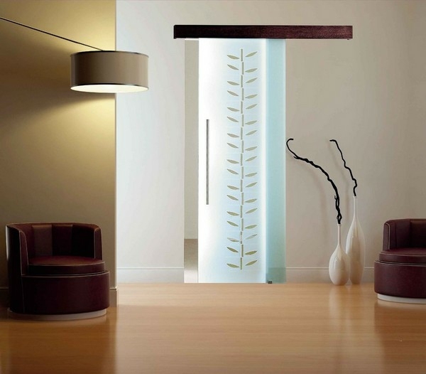 elegantné posuvné sklenené dvere