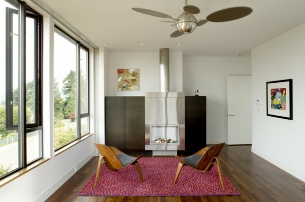 moderný dizajn domu - relaxačná zóna moderný dom - zariadenie relaxačnej zóny