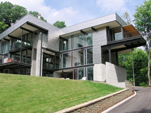 moderný dizajn domu - Indian Hill moderná architektúra - Indian Hill