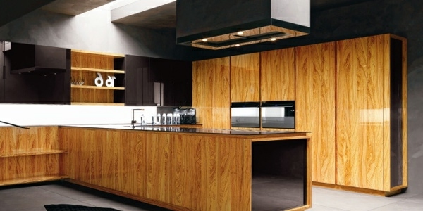 Drevený pult drevený ostrovný pult čierny