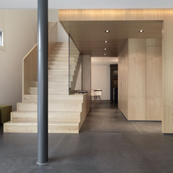 Moderná architektúra vo Švajčiarsku - drevo