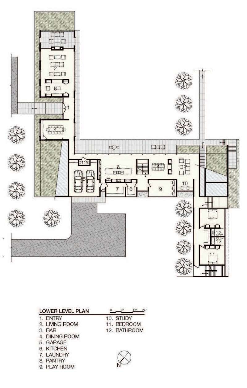 Plánujte s rozdelením miestností - 1. poschodie moderný-drevený-fasádny-dom-plán-sekcia-pôdorys-plocha-divízia-miestnosti