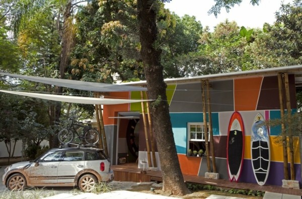 Moderná udržateľná chata