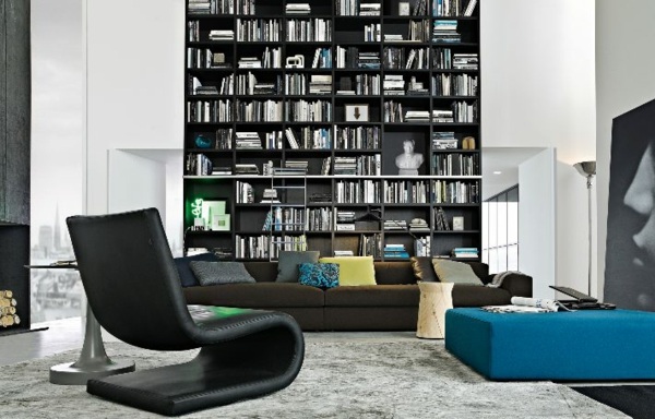 Polyformný koncept moderného interiéru Moderný interiér-dizajn-koncept-poliforma