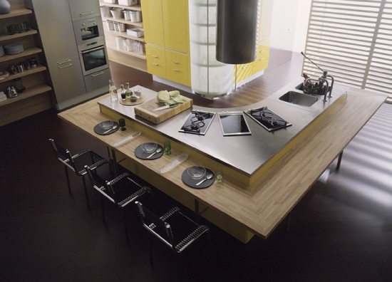 Kuchynský ostrovček drevené pultové dizajnérske rámovacie zariadenie Zariadenia na navrhovanie kuchynského ostrovčeka z dreveného pultu