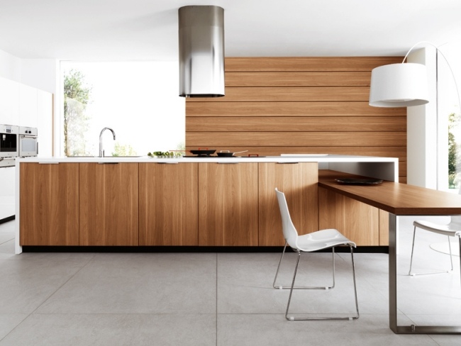 vstavaný jedálenský stôl lucrezia dizajnová kuchyňa od cesar