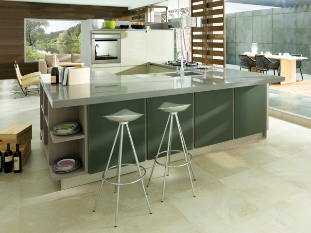 funkčné plánovanie miestnosti nápady kuchyne moderné Moderné štýlové nápady pre plánovanie kuchyne v kuchyni