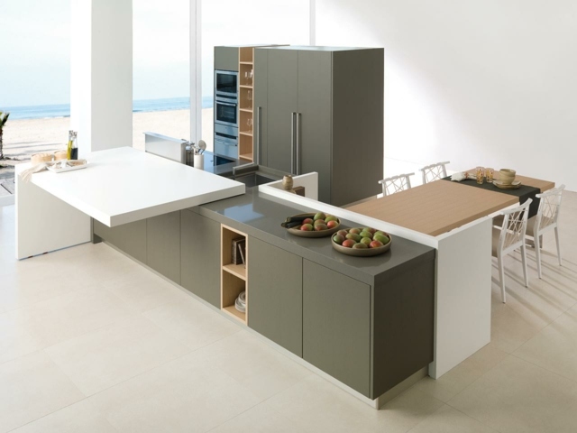 moderný drevený kuchynský dizajn nápady jedálenský kút dizajn moderný Nápady na dizajn jedálenský kút dizajn moderný praktický