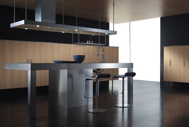 nerezový kuchynský ostrovček závesný odsávač pár zadarmo kuchyňa z nehrdzavejúcej ocele s ostrovným radom bezplatných kuchynských sérií