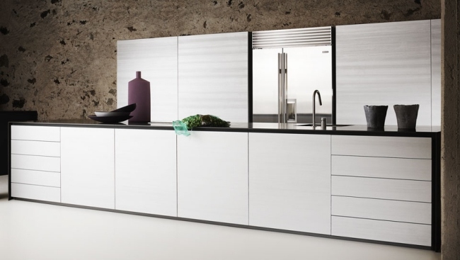 borovica strieborná moderná kuchyňa navrhuje eggersmann borovicové striebro moderné návrhy kuchýň od eggersmann