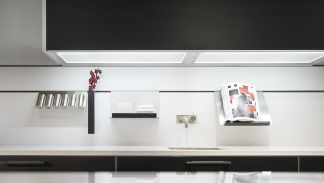 koža čierna moderná kuchyňa navrhuje eggersmann kožené čierne moderné kuchynské prevedenie od eggersmann