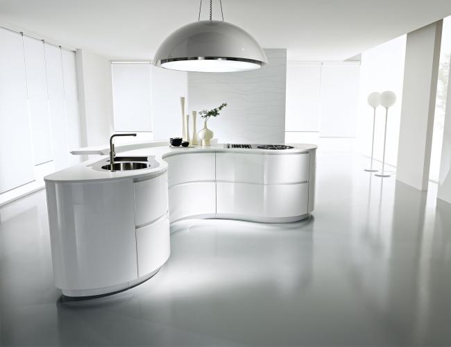 duna pedini kuchynský ostrovček jemné krivky vysoký lesk biely kuchynský ostrov duna jemné krivky vysoký lesk biela