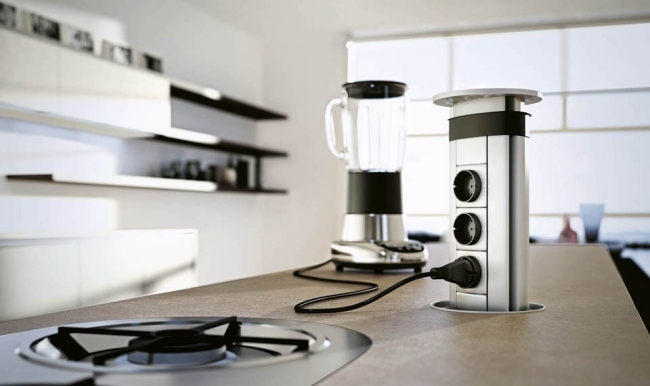 Moderné kuchynské série zásuvky kuchynské spotrebiče integrovaný kuchynský ostrovček