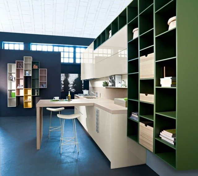 Taliansky dizajn-kuchynské zariadenie-drevený vzhľad