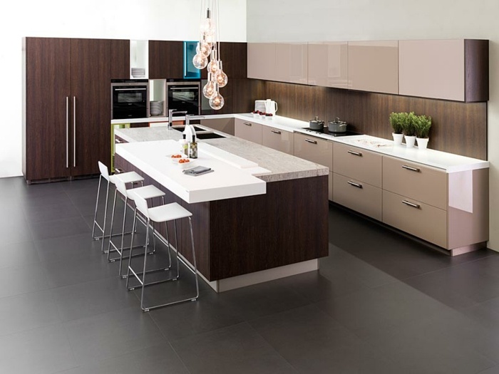 Nápady na dizajn kuchynského ostrova vstavané spotrebiče