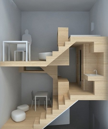 detská izba s mimoriadnym dizajnom dreva