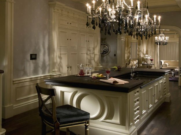 klasický kuchynský ostrov clive cristian de luxe