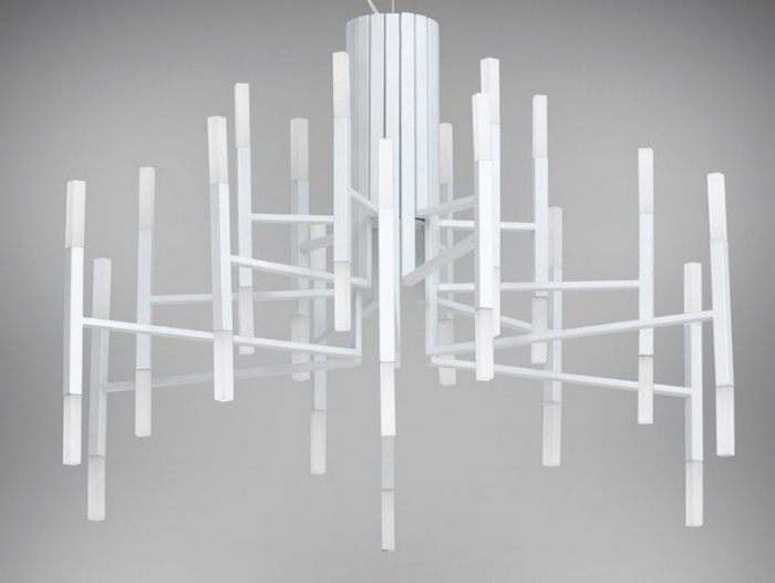 minimalistický luster so železným rámom-The Light minimalistický dizajn-luster-železo-Alma-light-The-Light-Cristian-Cubiña