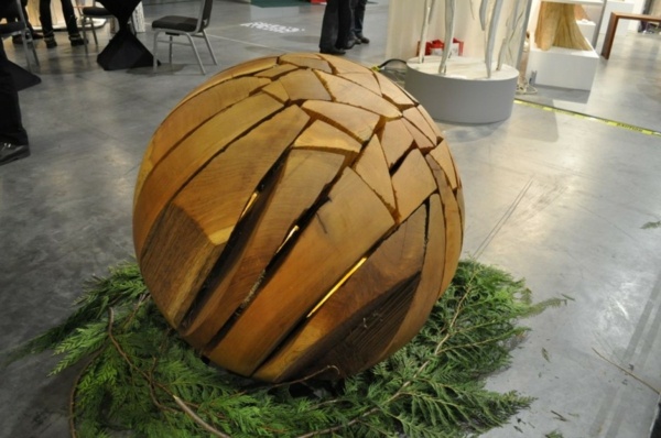 Nápady na dizajn drevenej gule