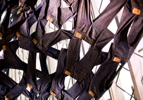 Projekt inštalácie textilu-Londýn Projekt inštalácie textilu-Londýnske vizuálne efekty