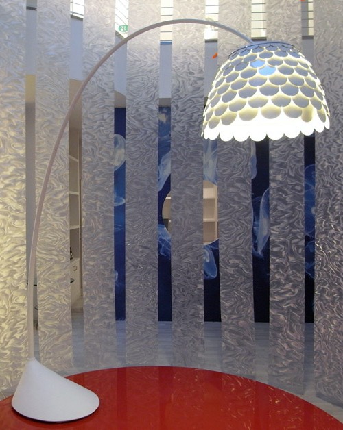 moderné osvetlenie stojacia lampa fontanaarte carmen