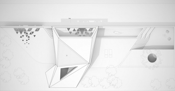 Hornung Jacobi Architects prázdninová vila na Rhodose v Grécku