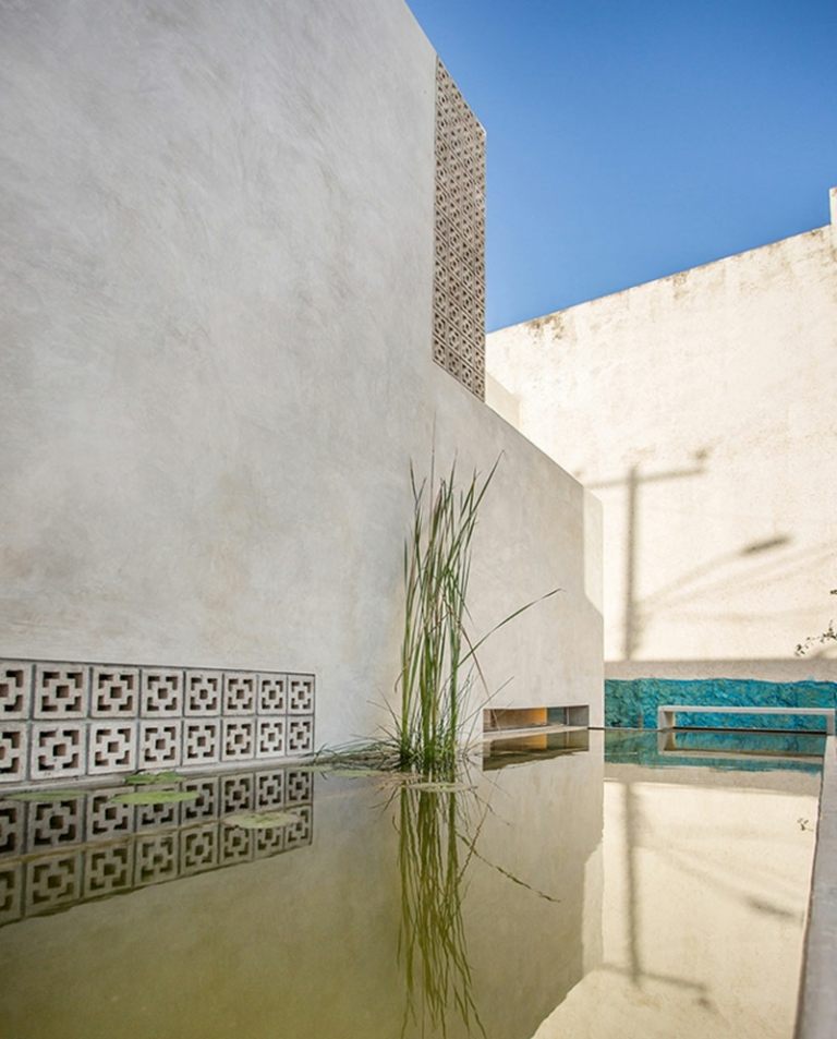 moderný nábytok rustikálny interiér myšlienka dekorácie vody vonkajšia trstina