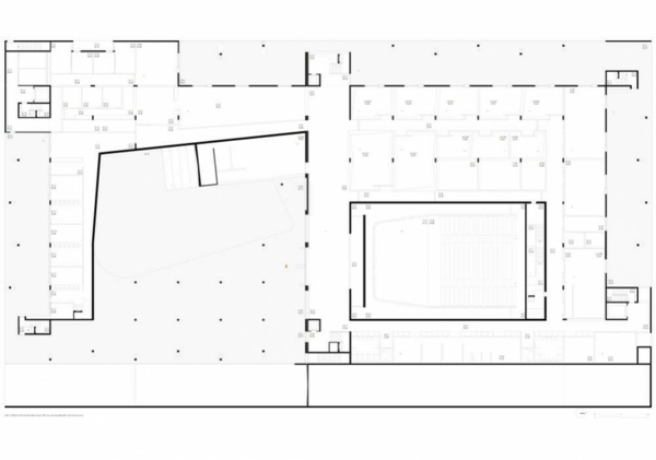 Plán hudobnej školy Joao Luisa Carrilho da Graca Studio Joao-Luis-Carrilho-da-Graca-štúdio-hudobná škola-plán