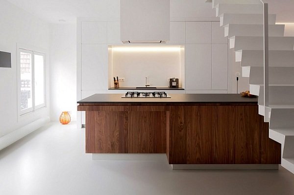 minimalistický dizajn kuchyne