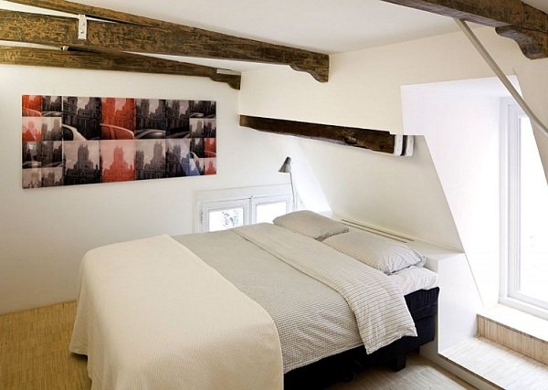 dizajn spálne horné poschodie