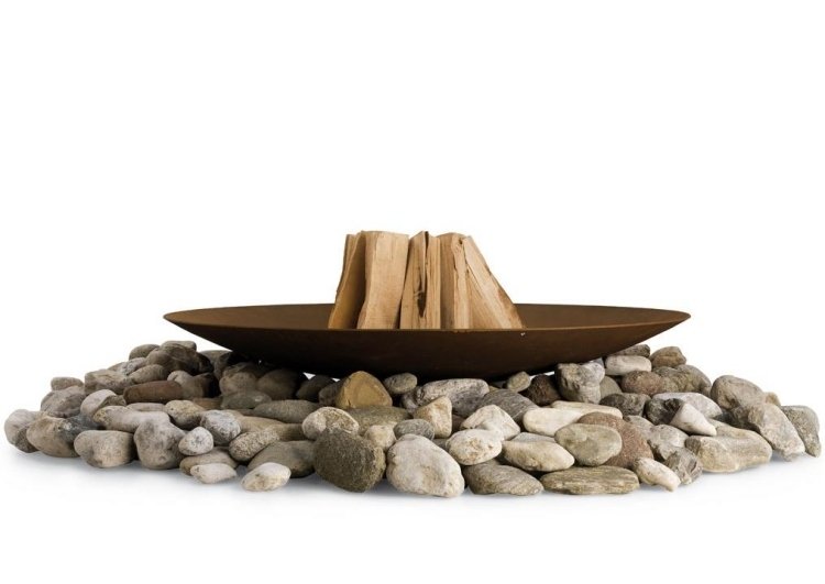 Pánev na pečenie z oceľového roštu Discolo-praktické príslušenstvo na grilovanie ohnisko-rošt-discolo-požiarna misa-nehrdzavejúca oceľ-prenosný-praktický-dizajn-gril-funkcia