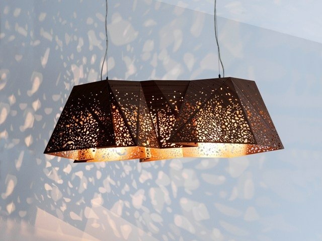 Závesná lampa drevené moderné osvetlenie závesná lampa herné svetlo moderné osvetlenie závesné svietidlo hrajúce svetelné tienidlo