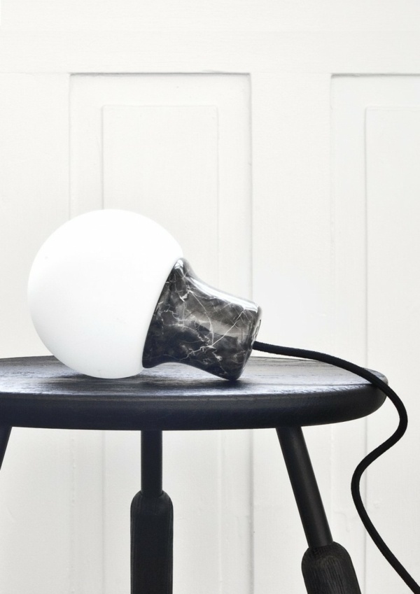 moderné závesné svetlá z mramoru