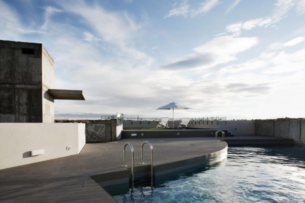 Penthouse strešná bazén slnečná terasa