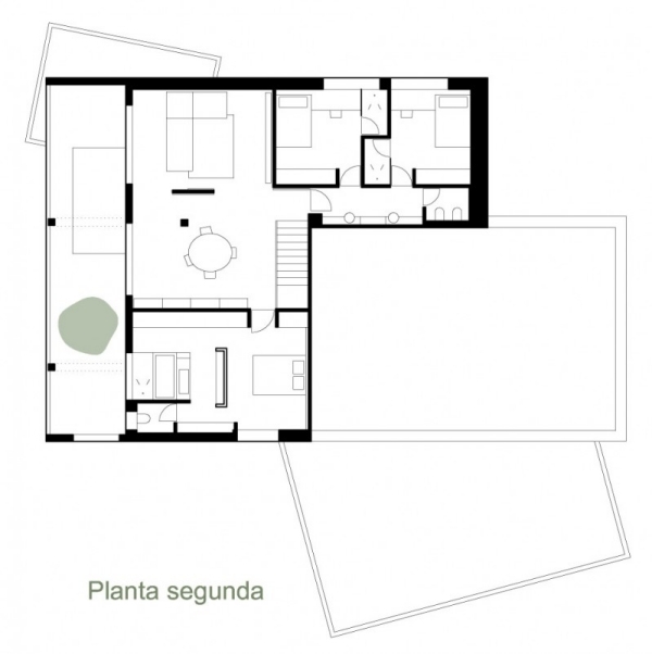 2. poschodie Atico en U Španielsko