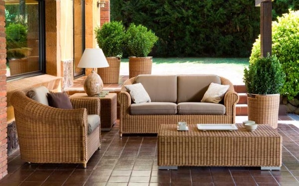 moderný záhradný nábytok Sada záhradného nábytku Point