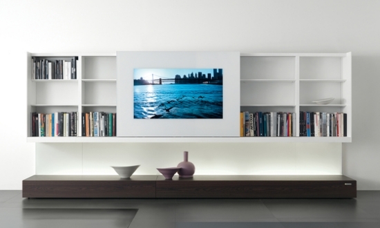 nový koncept moderný dizajnový policový systém acerbis newind concept moderné dizajnové policové systémy od acerbis