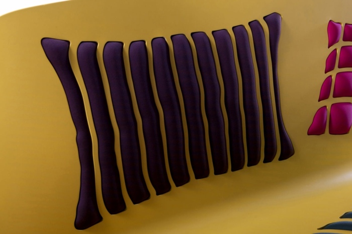 Lavica s nápadom pre dizajnérsky nábytok Baldeserrechi