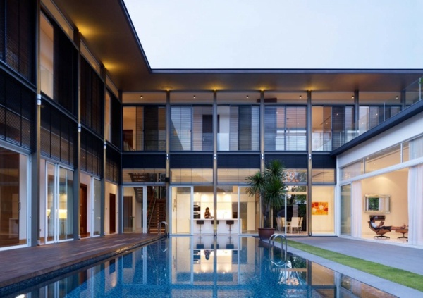 Elegantný interiér letného domu